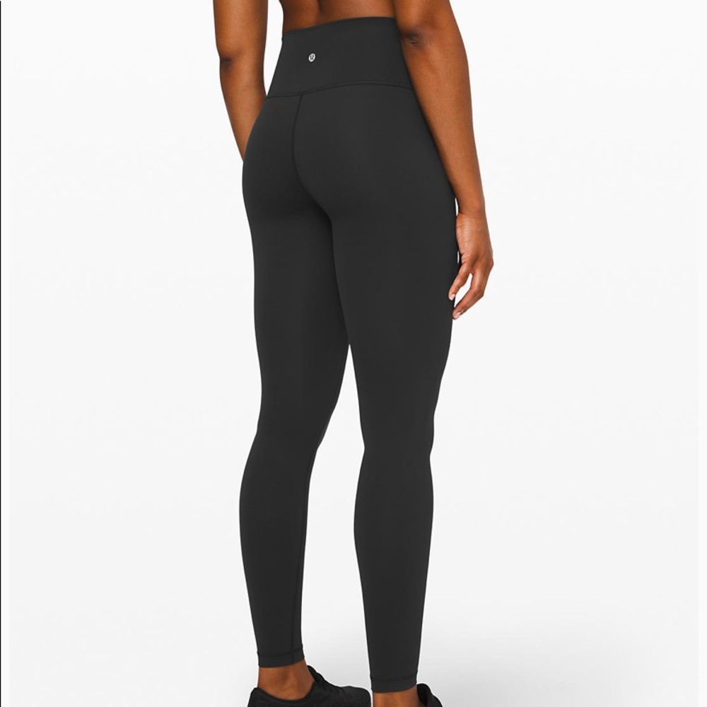Lululemon wunder under black 28” legging